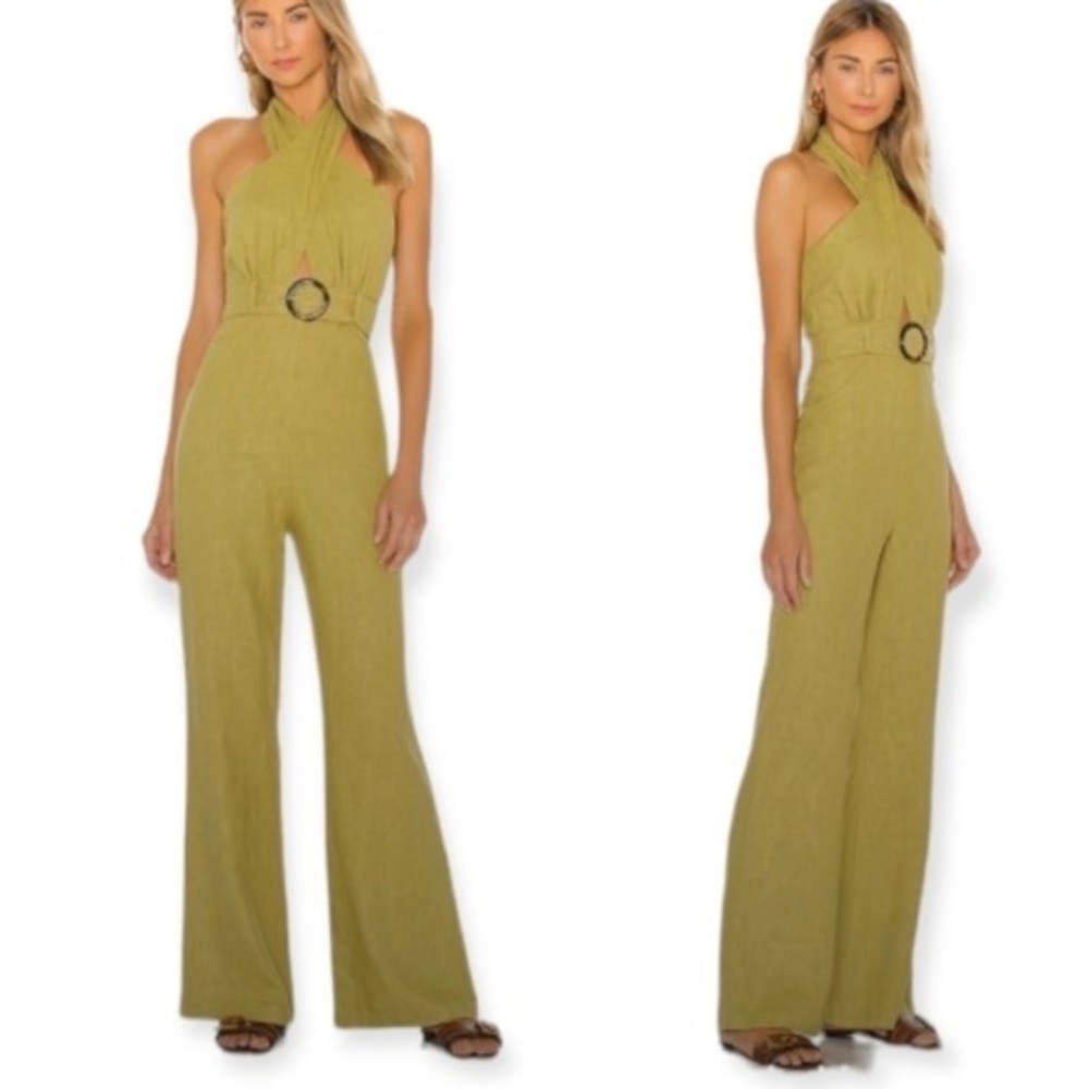 Belted Lovers + Friends Jumpsuit